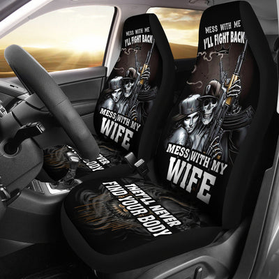 Mess With Car Seat Covers (Set of 2)
