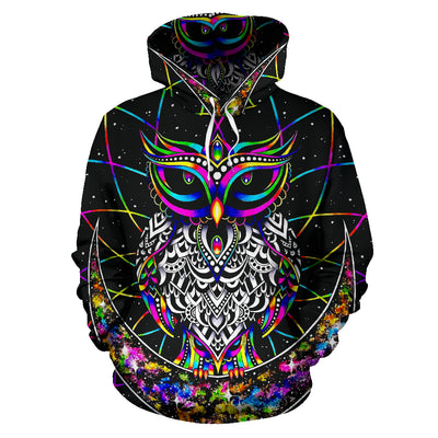 Colourful Owl - Hoodie