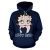 Navy Betty Boop - Hoodie