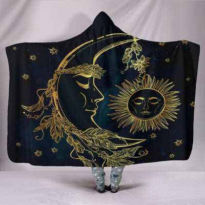 Sun & Moon Hooded Blanket