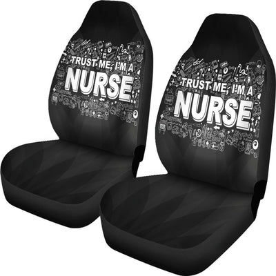 Trust Me I'M A Nurse - Car Seat Covers (Set of 2)