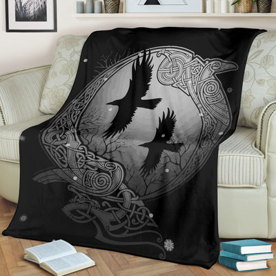 Odin's Raven - Premium Blanket