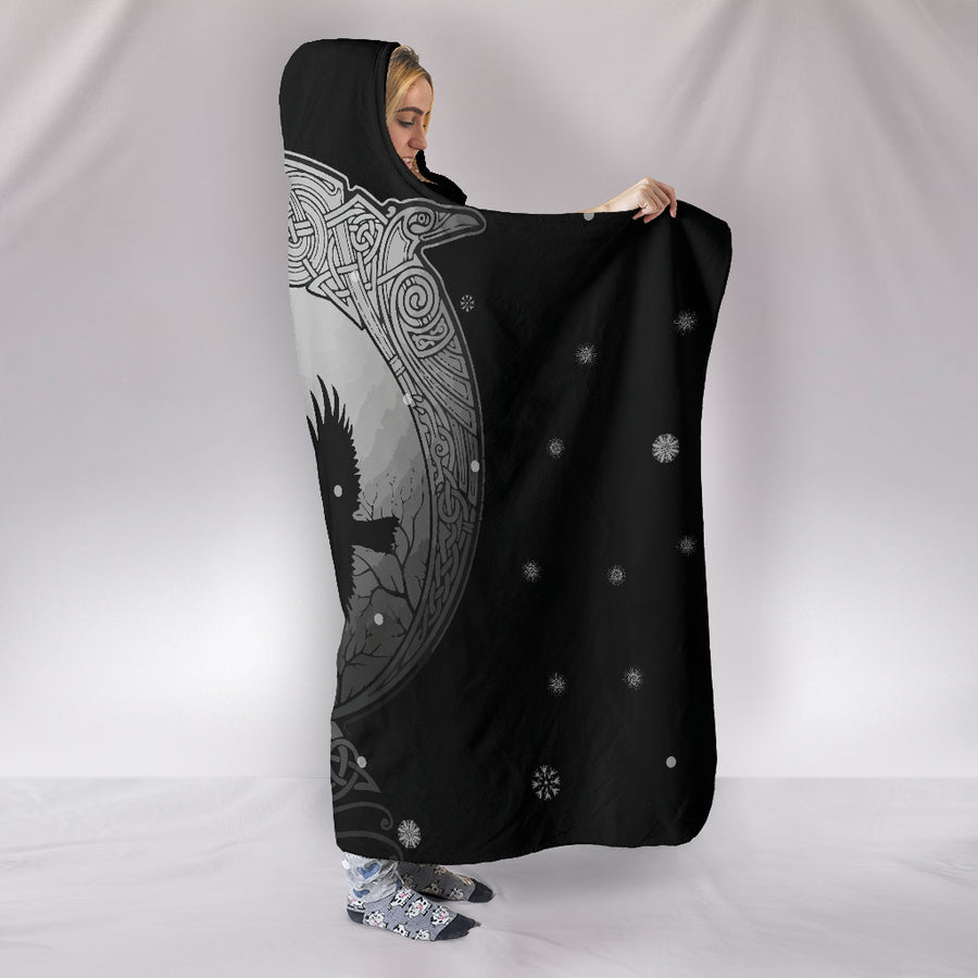 Odins Raven - Hooded Blanket