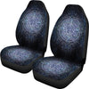 Aztec Symbol Blue Car Seat Covers (Set of 2)