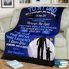 TO MY DAD (YOUR DAUGHTERS) - PREMIUM BLANKET