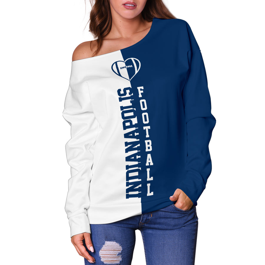 Indianapolis - Off Shoulder Sweater