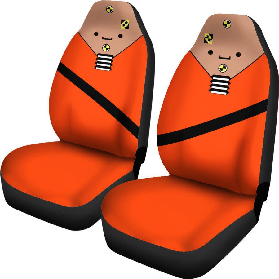 Crash Test Dummies - Car Seat Covers - (Set of 2)