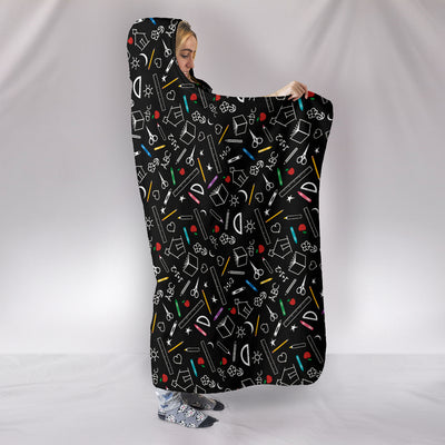 Teacher Pattern - Hooded Blanket