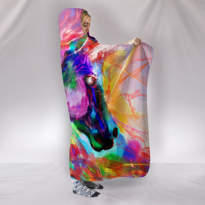 Eva Unicorn Hooded Blanket
