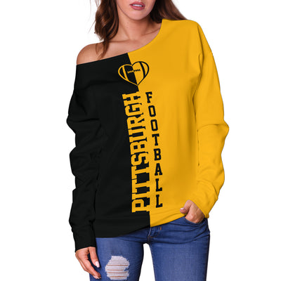 Pittsburgh - Off Shoulder Sweater
