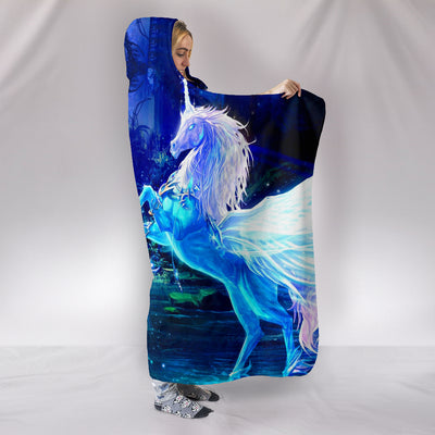 Unicorn - Hooded Blanket