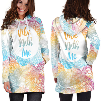 Vibe With Me - Hoodie Dress