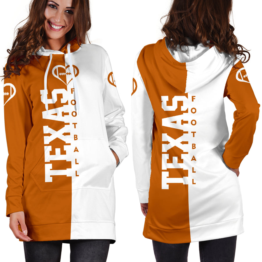 Texas Football - Hoodie Dress