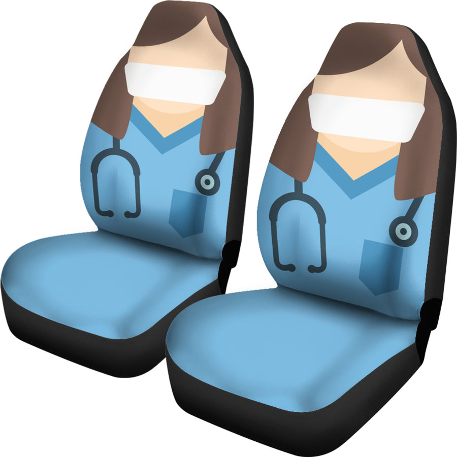 Nurse - Car Seat Covers - (Set of 2)
