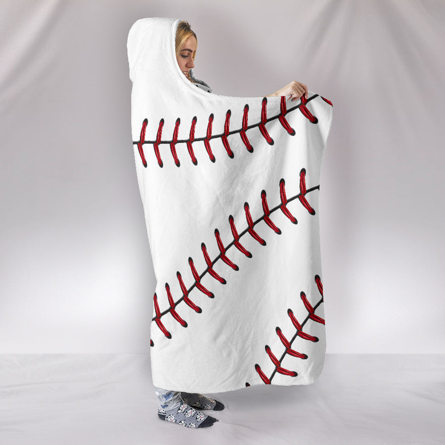 Baseball Hooded Blanket