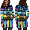 Humanity - Love - Peace - Hoodie Dress