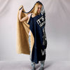 You and Me - Navy - Hooded Blanket