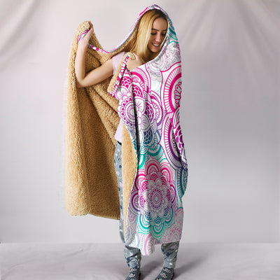 Bright Om - Hooded Blanket