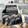 Pit Bull Advisory Snuggle Monster Premium Blanket