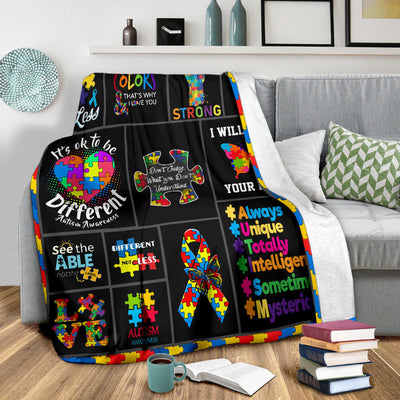 Autism Awareness - Premium Blanket