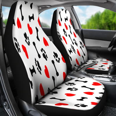 DOG LOVE CAR SEAT COVERS (Set of 2)