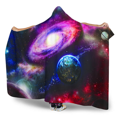 Cosmos - Hooded Blanket