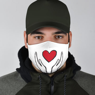 Heart Hands Mask