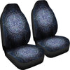 Aztec Symbol Blue Car Seat Covers (Set of 2)