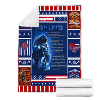 Fireman's Prayer - Premium Blanket