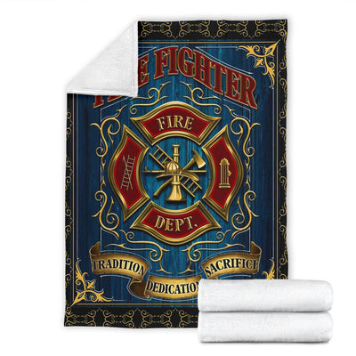 Firefighter - Premium Blanket
