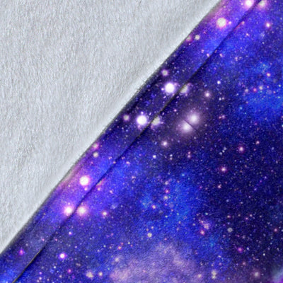 Galaxy Wolf - Premium Blanket