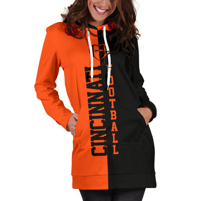 Cincinnati Football - Hoodie Dress