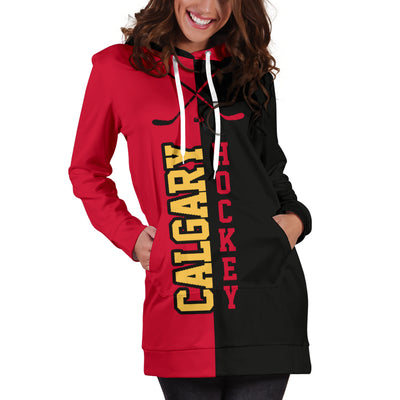 Calgary Hockey - Hoodie Dress
