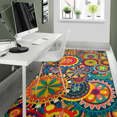Floral Abstract - Rug