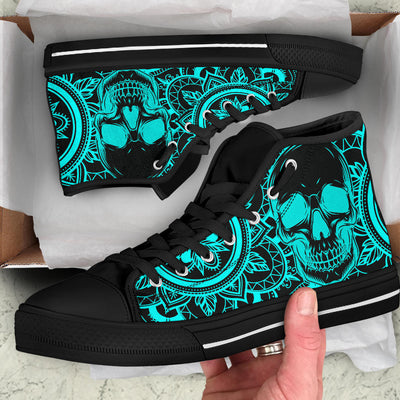 Aqua Mandala High Tops