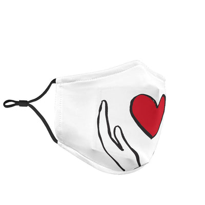 Heart Hands Mask