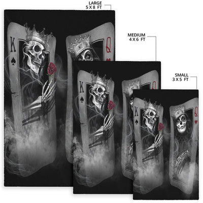 Skull Play Cards - Rug