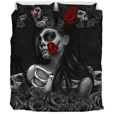 Day of the Dead & Roses - Bedding Set