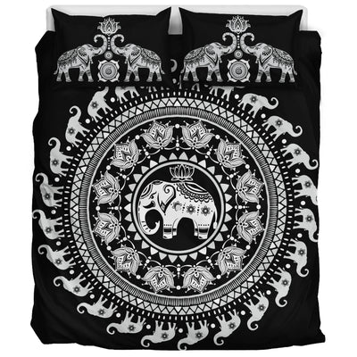 Elephant Mandala - Bedding Set