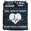 Sleep With Nurse White - Bedding Set