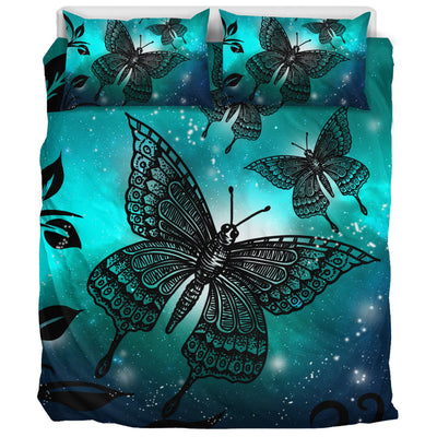 Magic Butterflies - Green - Bedding Set