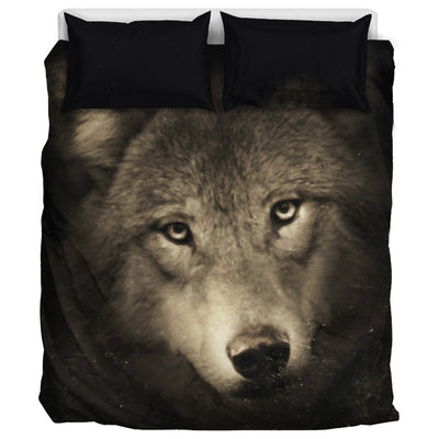 Wolf Face - Bedding Set
