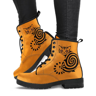 Spiral Cat Women's Leather Boots
