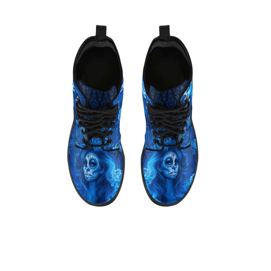 Calavera Blue Boots