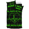 Sleep With Nurse Green - Bedding Set